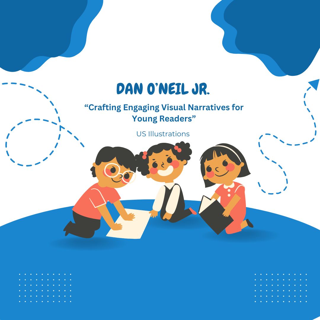 Dan O’Neil Jr. is an illustrator of children’s books. Here’s his philosophy, styles and working with authors. Techniques for kids, customisation and all the services Fairy Tale Publishing offer. Useful for authors looking for an illustrator.