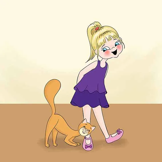 Annalise And Buster — children's book illustration by Fairy Tale Publishing