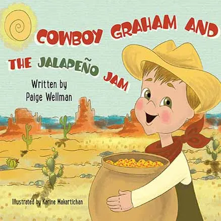 Cowboy Graham — children's book illustration by Fairy Tale Publishing