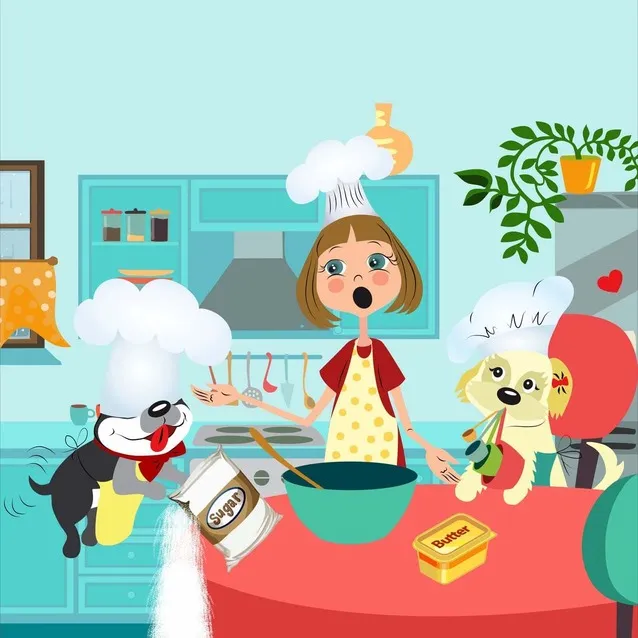 Operation Cookies — children's book illustration by Fairy Tale Publishing