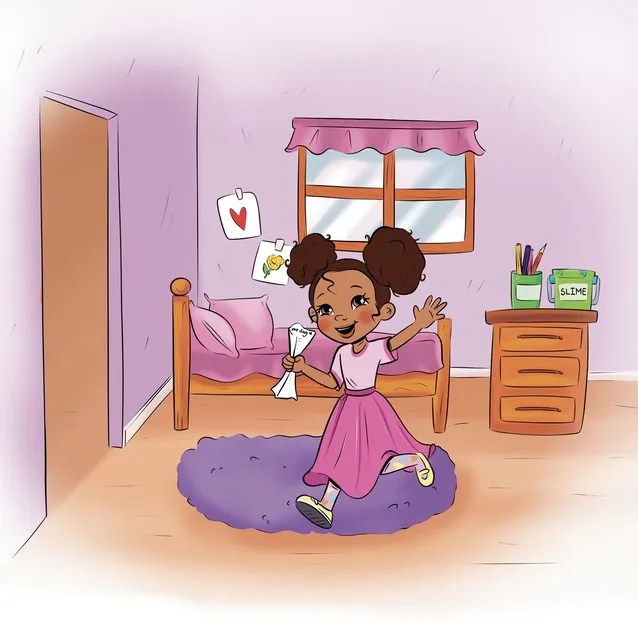 Mommy and Me — children's book illustration by Fairy Tale Publishing