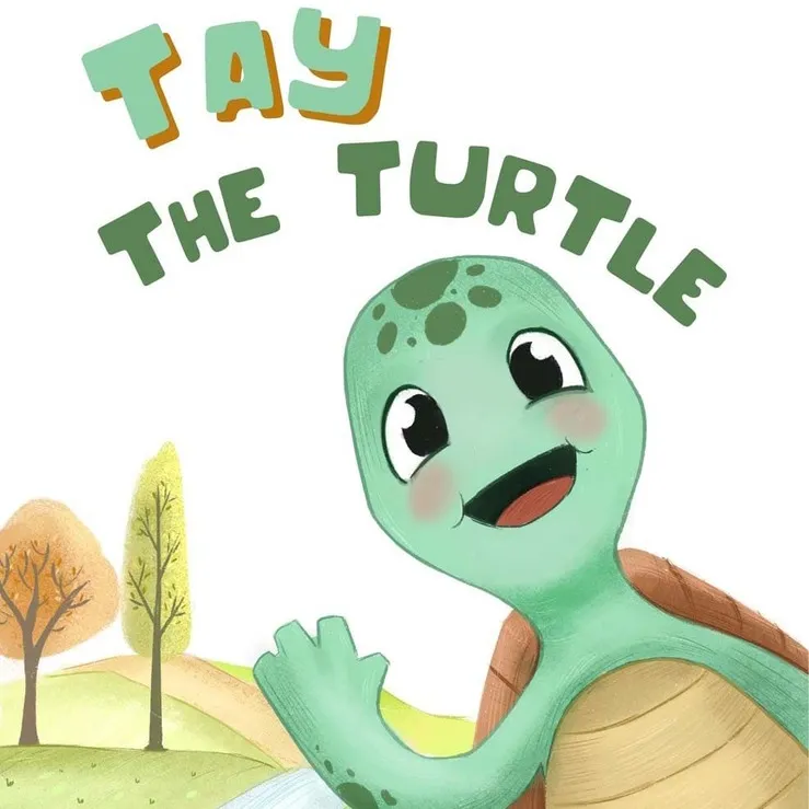 Tay the Turtle — children's book illustration by Fairy Tale Publishing