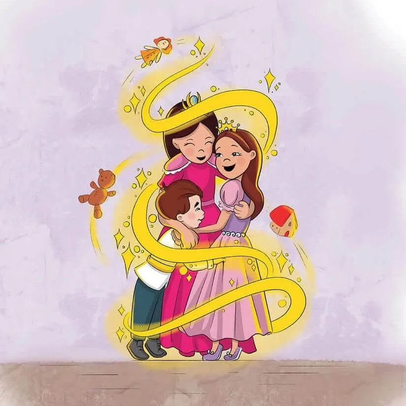 The Magical Land of Brookland — children's book illustration by Fairy Tale Publishing